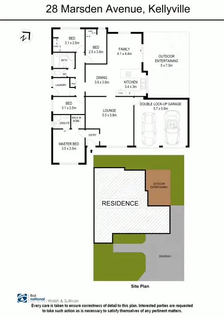 Floorplan of Homely house listing, Address available on request
