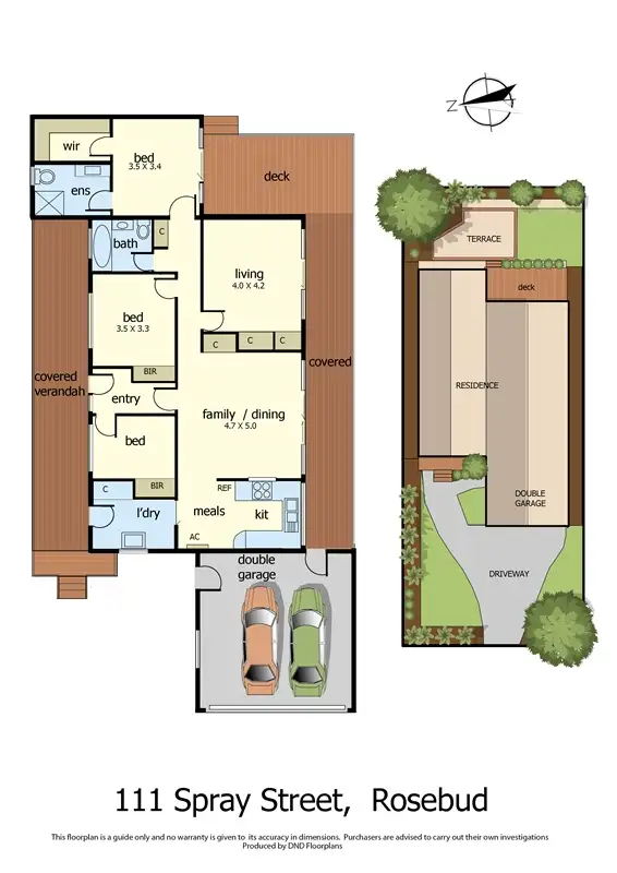 Floorplan of Homely house listing, 111 Spray Street, Rosebud VIC 3939