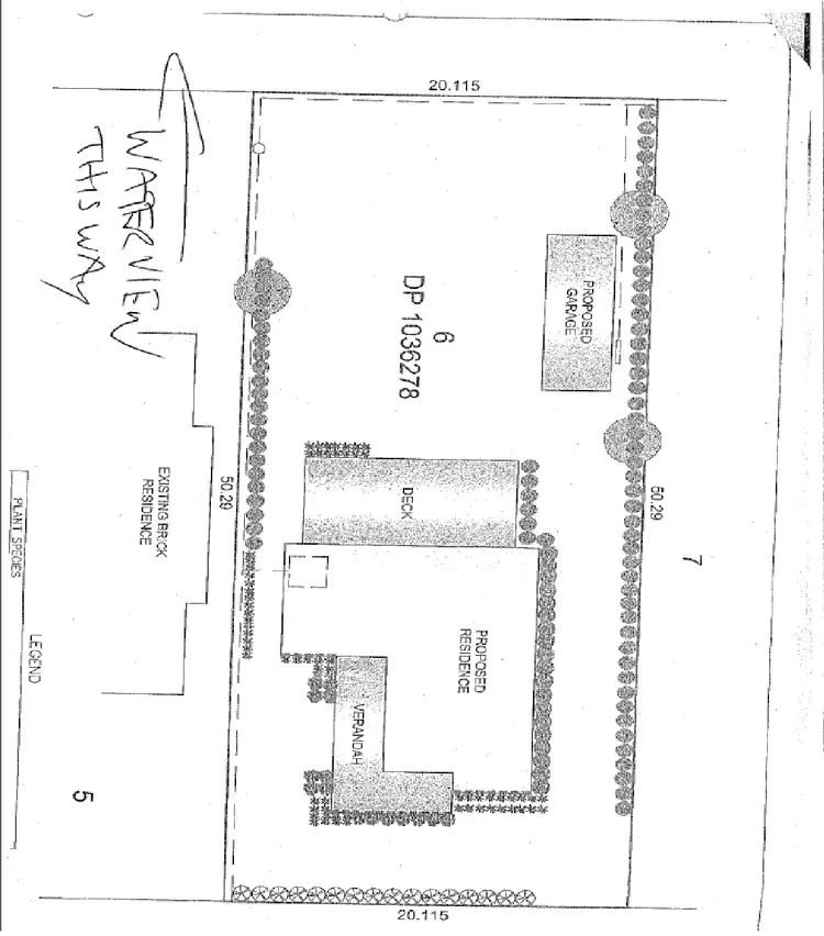 Floorplan of Homely land listing, 13 Church Street, Carrington NSW 2324