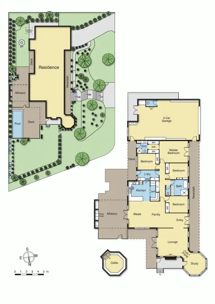 Floorplan of Homely house listing, 1 Victoria Close, Eltham VIC 3095