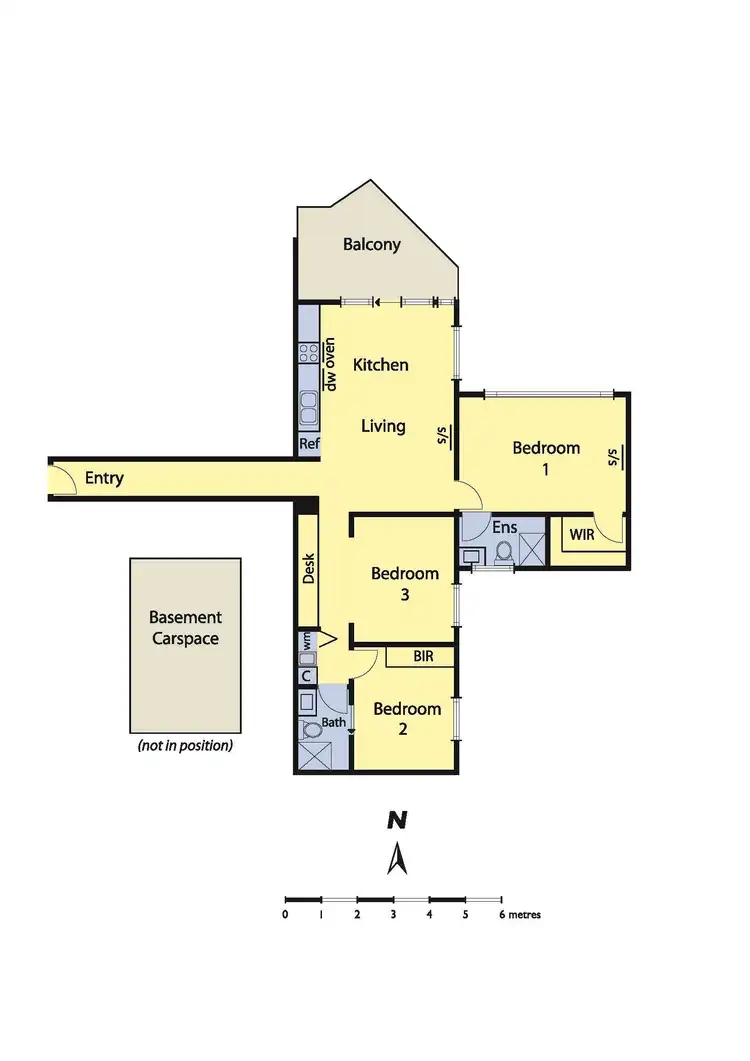 Floorplan of Homely apartment listing, 9/11 Railway Crescent, Hampton VIC 3188