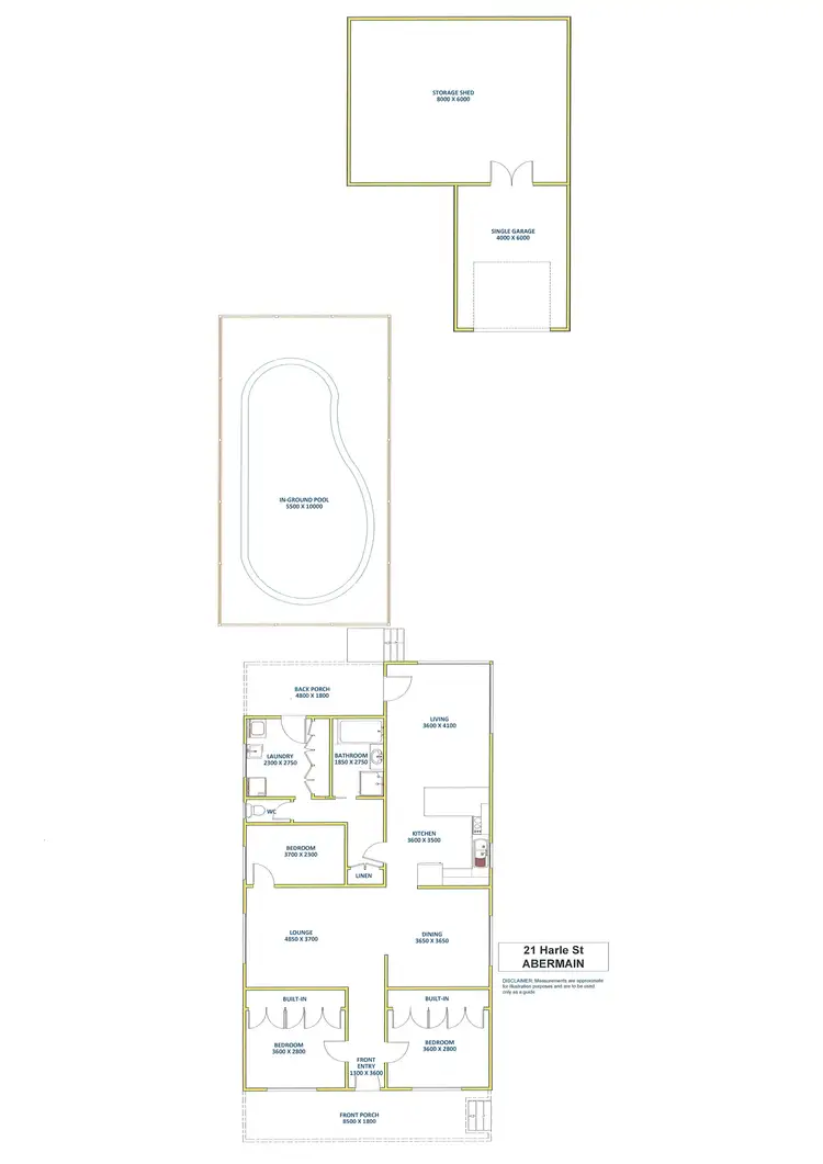 Floorplan of Homely house listing, 21 Harle Street, Weston NSW 2326