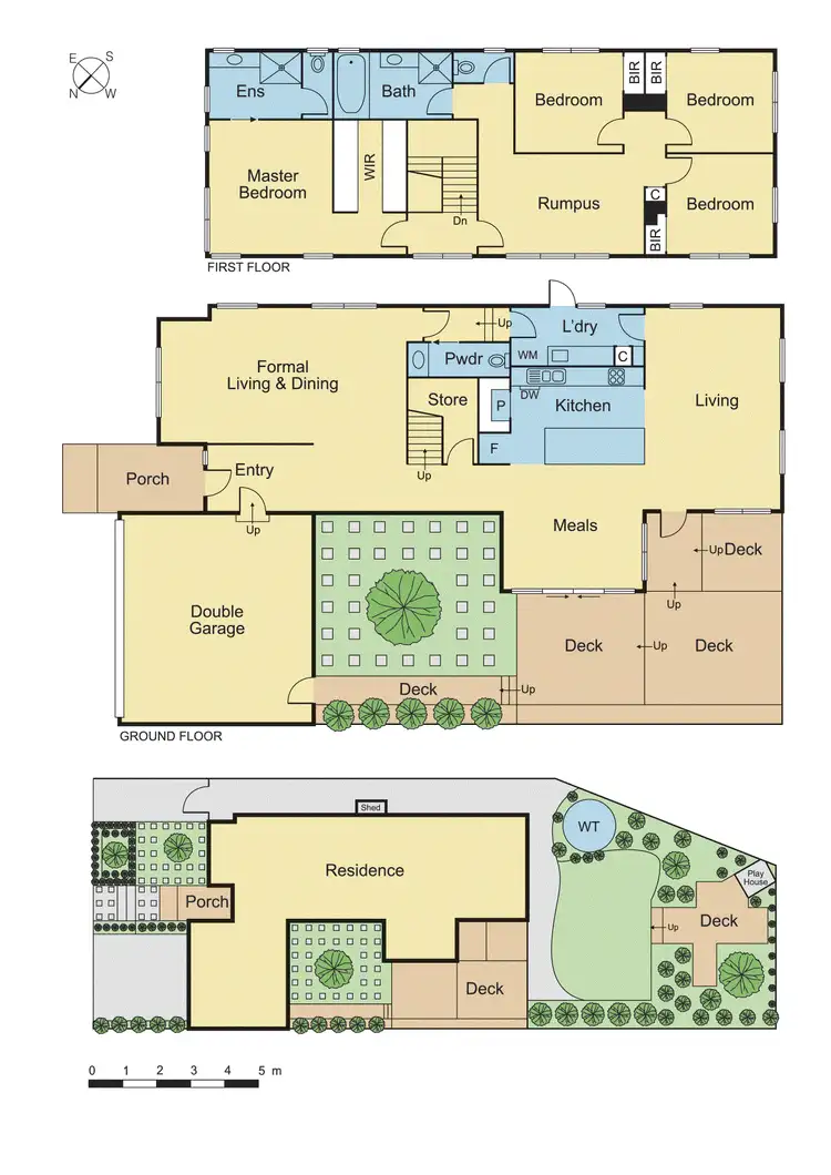 Floorplan of Homely house listing, 6 Evan Smith Close, Macleod VIC 3085