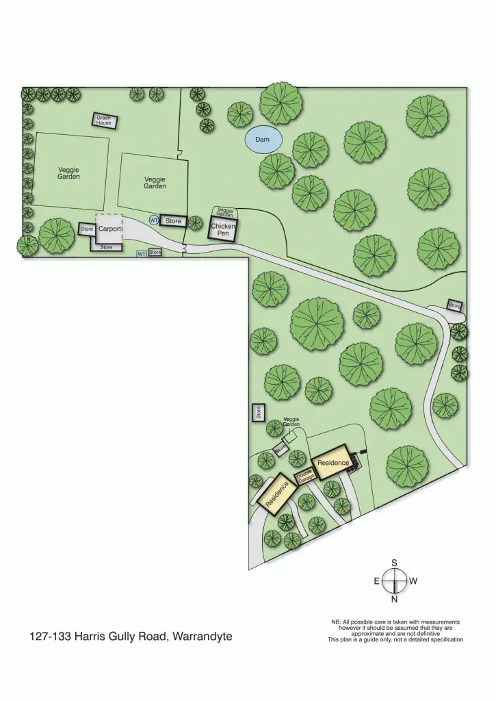 Floorplan of Homely house listing, 127-133 Harris Gully Road, Warrandyte VIC 3113