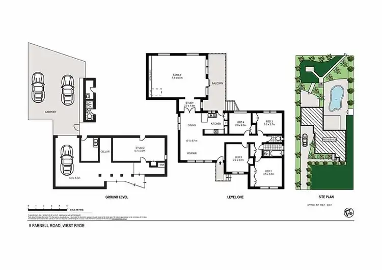 Floorplan of Homely house listing, 9 Farnell Street, West Ryde NSW 2114