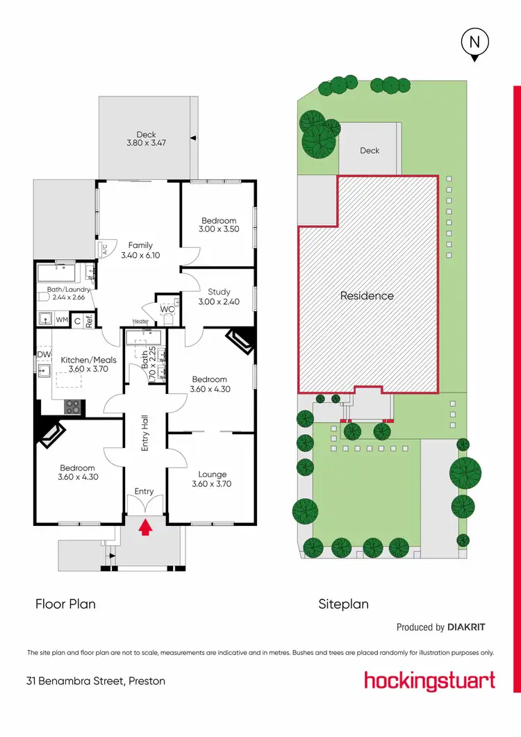 Floorplan of Homely house listing, 31 Benambra Street, Preston VIC 3072