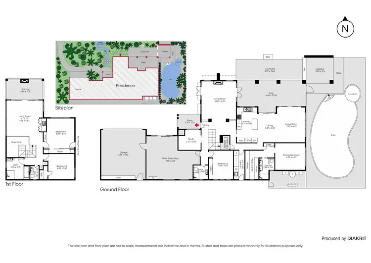 Floorplan of Homely house listing, 4 Teeside Court, Sanctuary Lakes VIC 3030