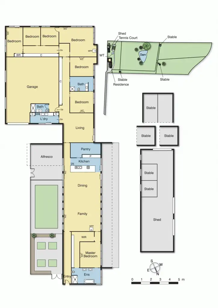 Floorplan of Homely rural property listing, 45 Mullers Road, St Andrews VIC 3761