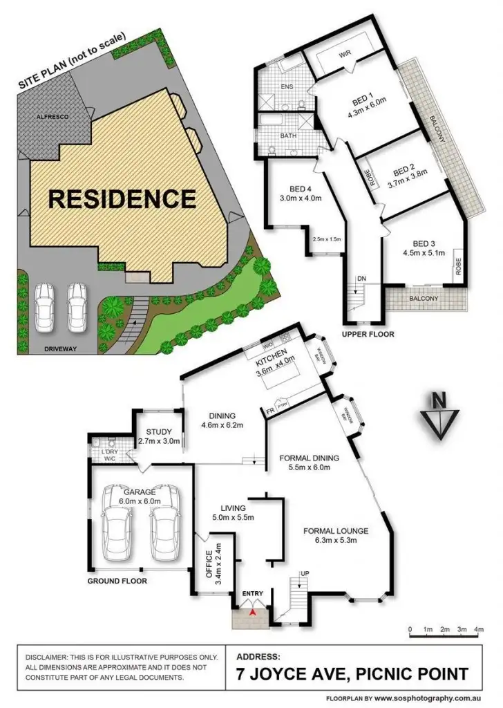 Floorplan of Homely house listing, 7 Joyce Avenue, Picnic Point NSW 2213