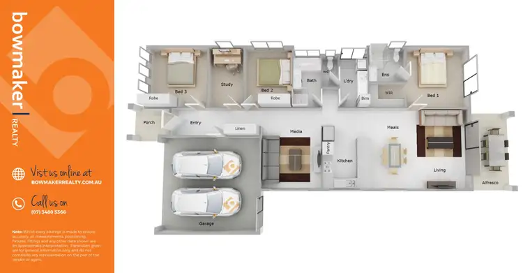 Floorplan of Homely house listing, 49 Honeyeater Crescent, Dakabin QLD 4503