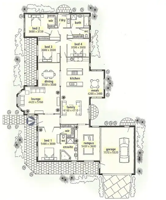 Floorplan of Homely house listing, 87 Goynes Road, Epsom VIC 3551