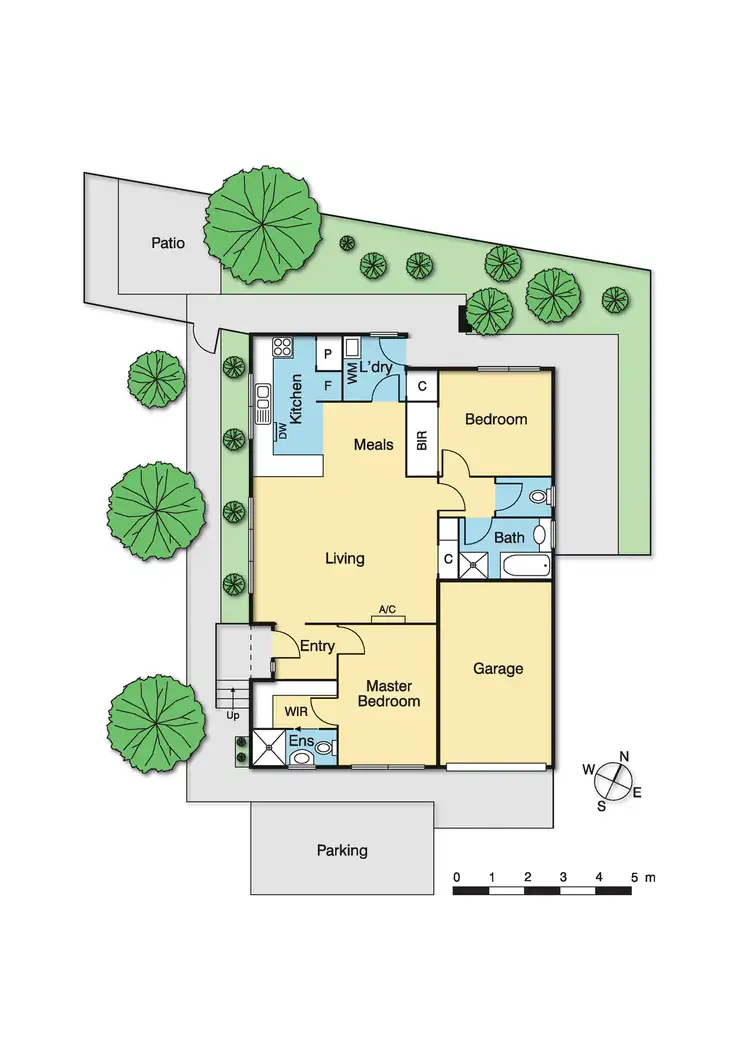Floorplan of Homely unit listing, 1/10 Maskell Crescent, Lower Plenty VIC 3093