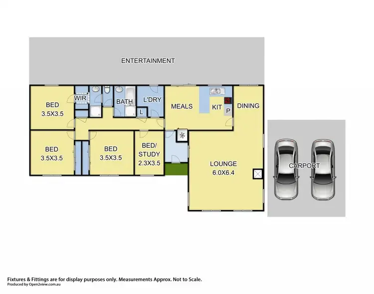 Floorplan of Homely house listing, 39 Forest Street, Yarra Glen VIC 3775