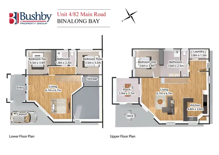 Floorplan of Homely house listing, 4/82 Main Road, Binalong Bay TAS 7216