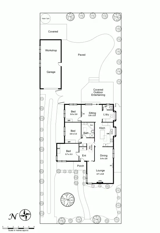 Floorplan of Homely house listing, 152 Mackie Road, Bentleigh East VIC 3165