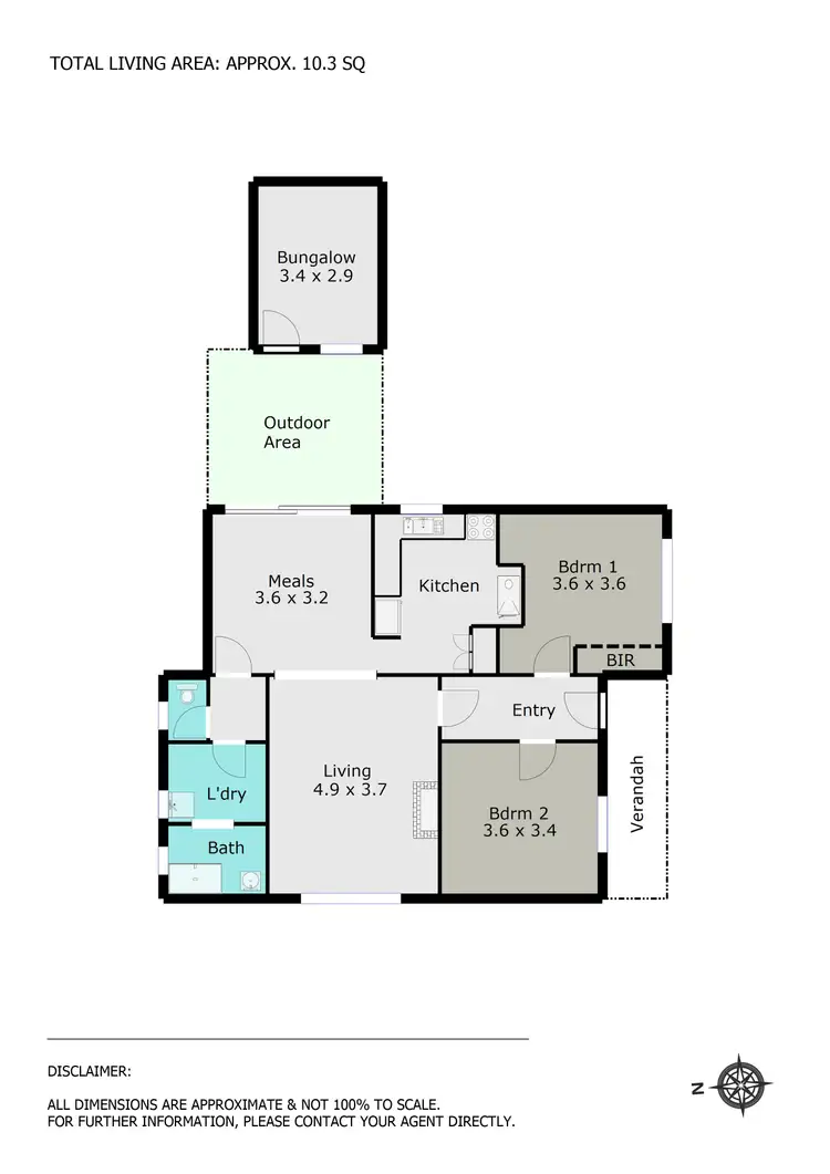 Floorplan of Homely house listing, 1014 Gregory Street, Lake Wendouree VIC 3350