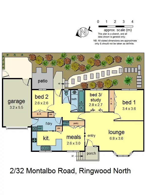 Floorplan of Homely house listing, 2/32 Montalbo Road, Ringwood North VIC 3134