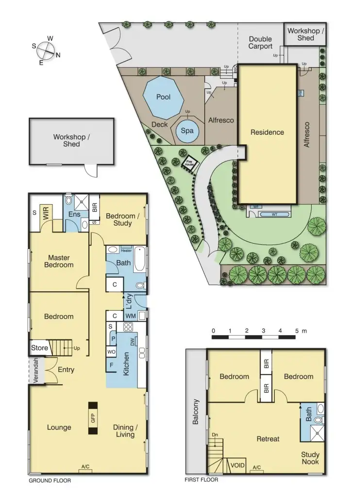 Floorplan of Homely house listing, 88 Graham Road, Viewbank VIC 3084