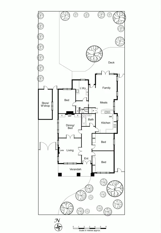 Floorplan of Homely house listing, 26 Wimmera Street, Ormond VIC 3204