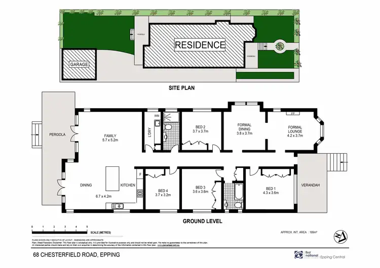 Floorplan of Homely house listing, 68 Chesterfield Road, Epping NSW 2121