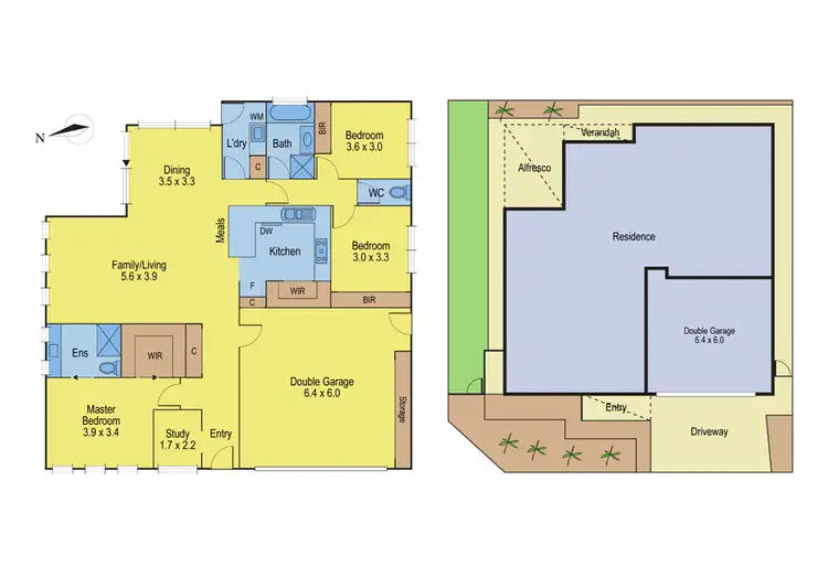 Floorplan of Homely house listing, 1 Austin Place, Grovedale VIC 3216