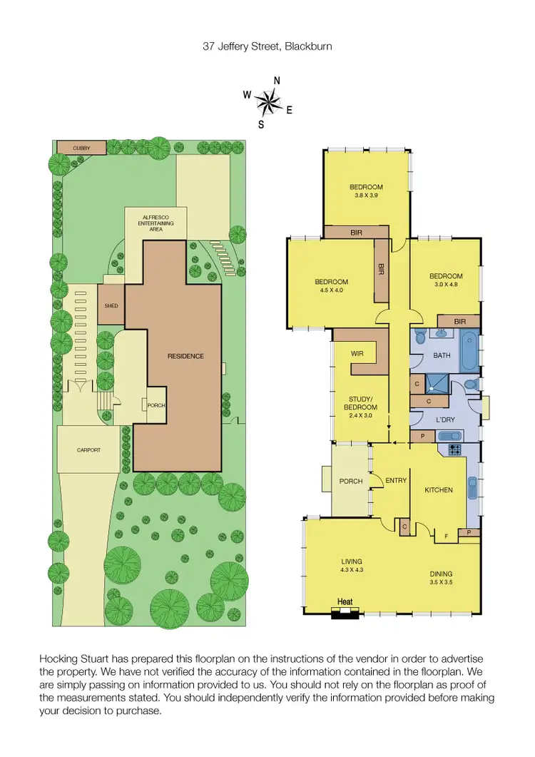 Floorplan of Homely house listing, 37 Jeffery Street, Blackburn VIC 3130