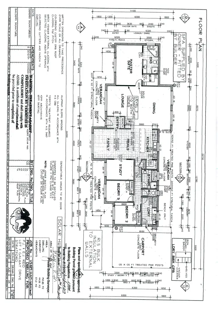Floorplan of Homely house listing, 10 Galway Drive, Stratford VIC 3862