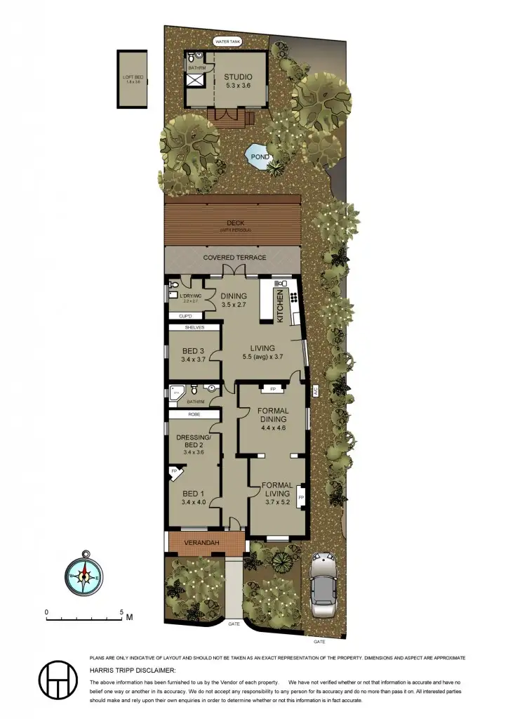 Floorplan of Homely house listing, 5 Alfred Street, Marrickville NSW 2204