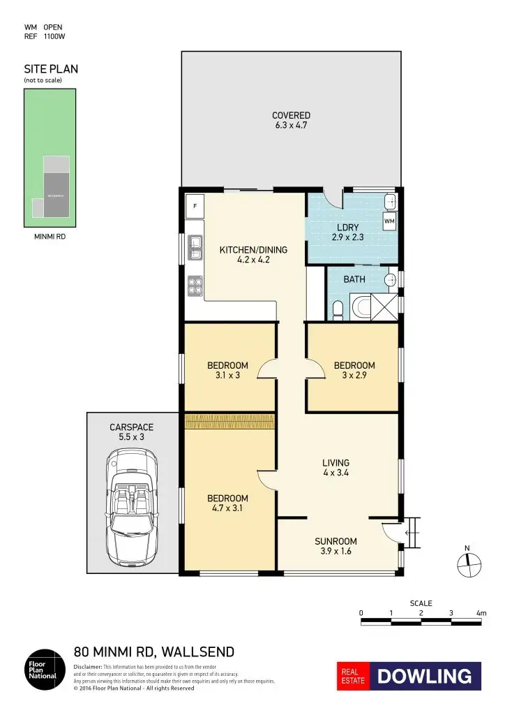 Floorplan of Homely house listing, 80 Minmi Road, Wallsend NSW 2287