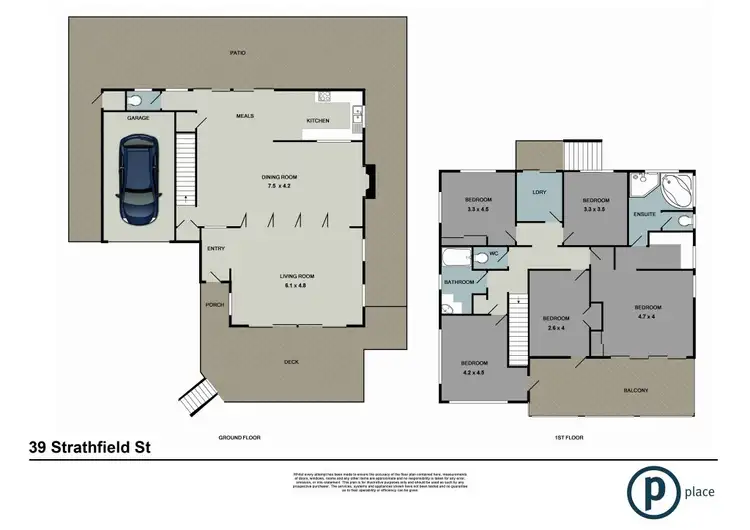 Floorplan of Homely house listing, 39 Strathfield Street, Tarragindi QLD 4121