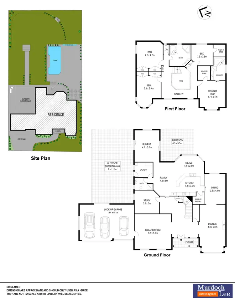 Floorplan of Homely house listing, 25 Larissa Avenue, West Pennant Hills NSW 2125