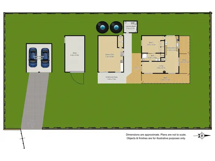 Floorplan of Homely rural property listing, 207 Laytons Range Road, Nymboida NSW 2460