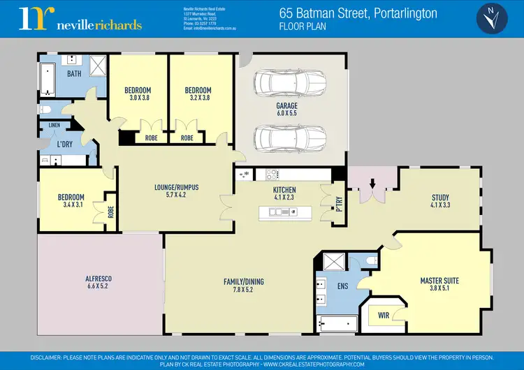 Floorplan of Homely house listing, 65 Batman Street, Portarlington VIC 3223