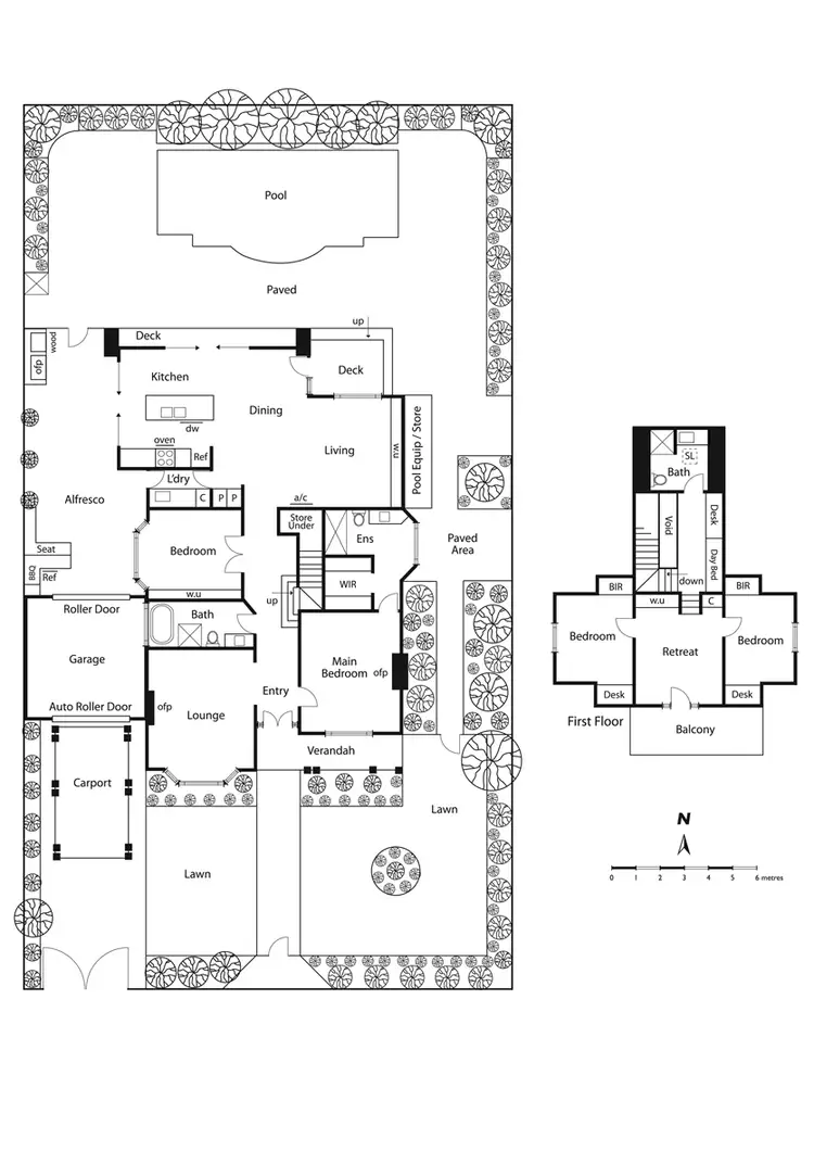 Floorplan of Homely house listing, 45 Tennyson Street, Sandringham VIC 3191
