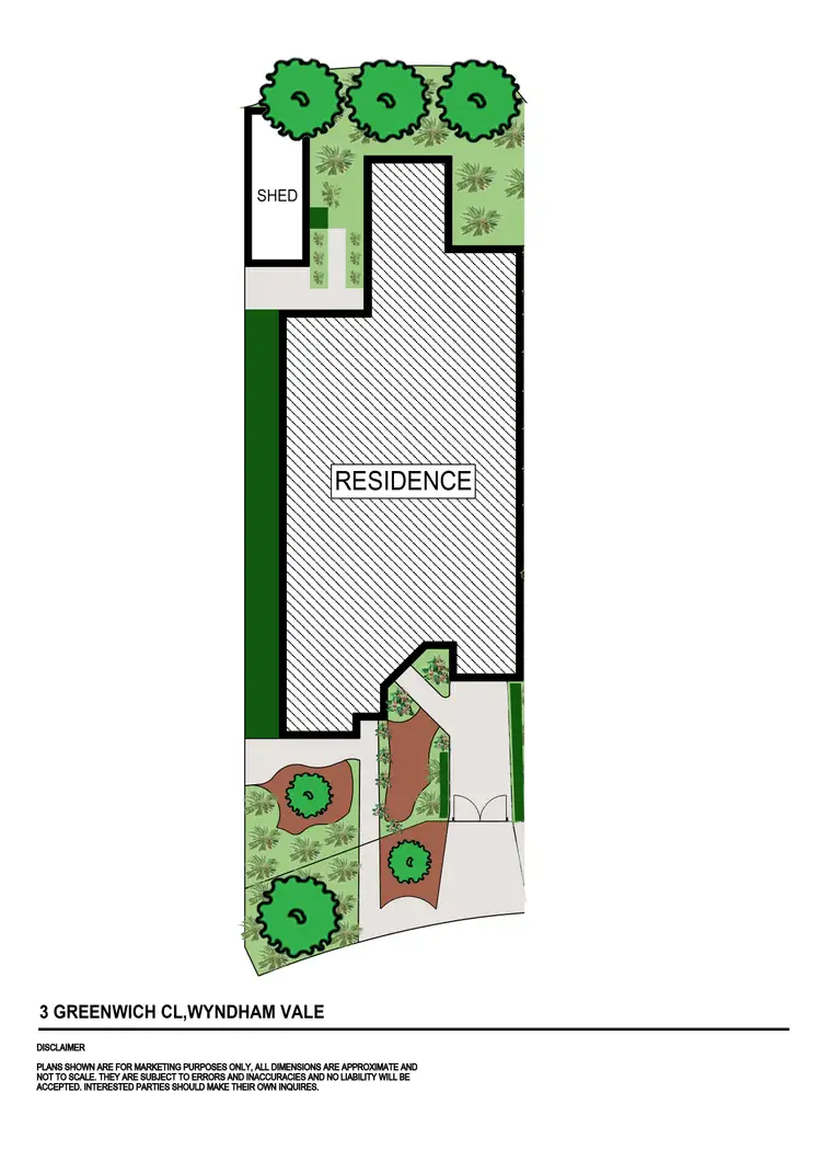 Floorplan of Homely house listing, 3 Greenwich Close, Wyndham Vale VIC 3024