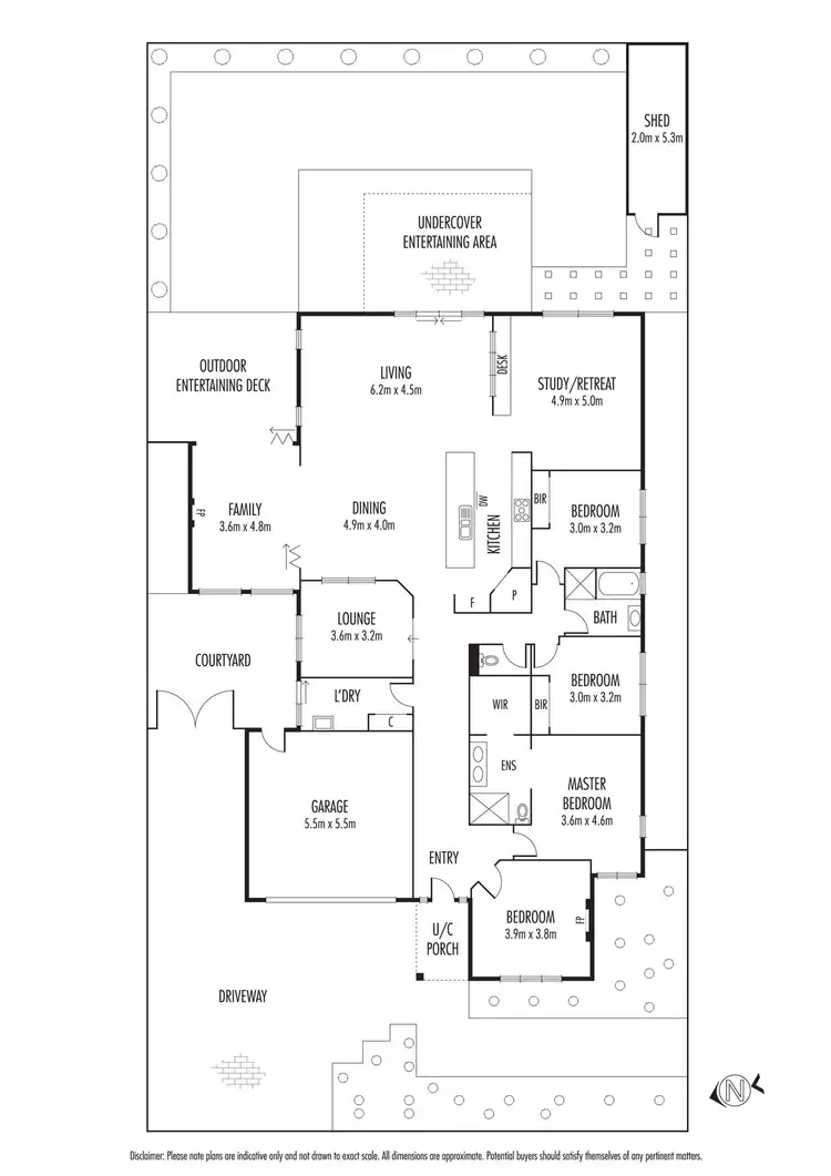 Floorplan of Homely house listing, 713 Tarneit Road, Tarneit VIC 3029