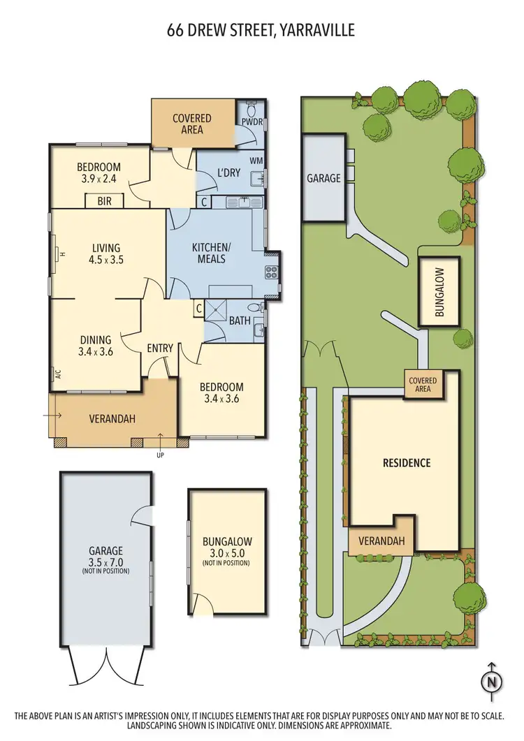 Floorplan of Homely house listing, 66 Drew Street, Yarraville VIC 3013