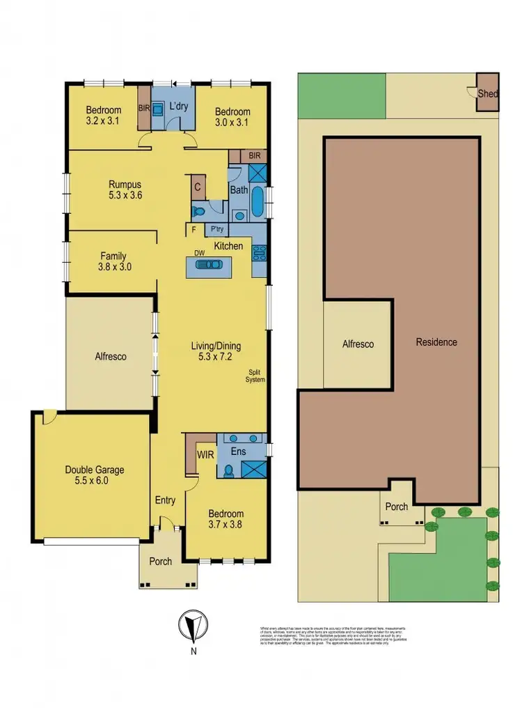 Floorplan of Homely house listing, 59 Vantage Point Boulevard, Doreen VIC 3754