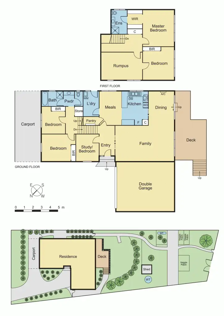 Floorplan of Homely house listing, 6 Acheron Crescent, Eltham North VIC 3095