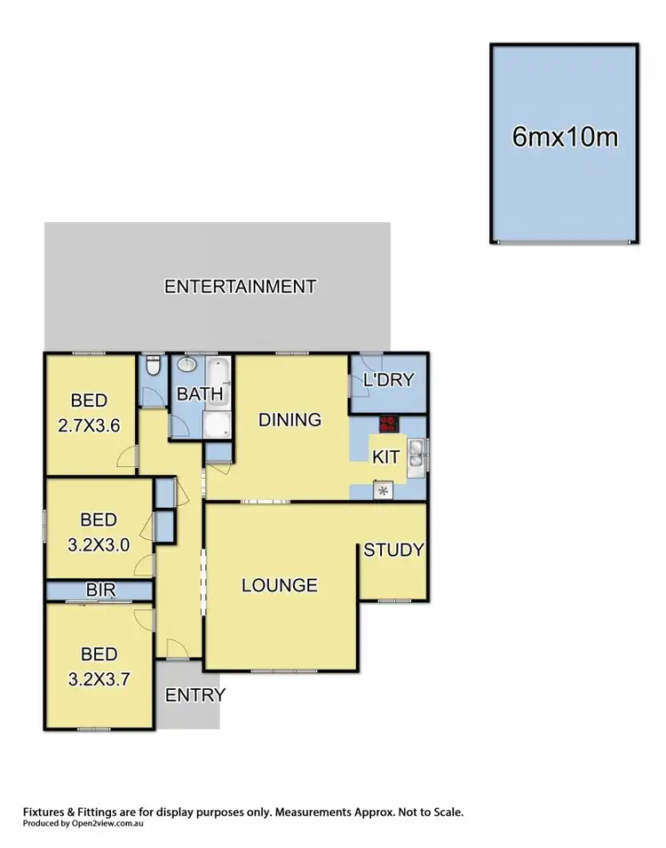Floorplan of Homely house listing, 3 Mercer Court, Coldstream VIC 3770