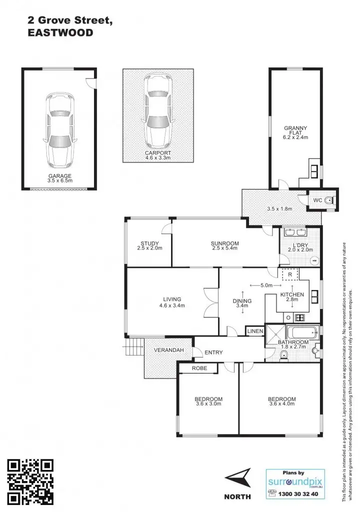 Floorplan of Homely house listing, 2 Grove St, Eastwood NSW 2122