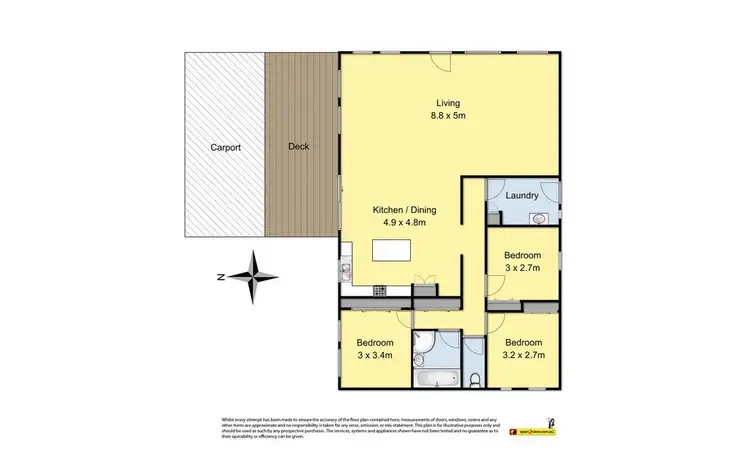Floorplan of Homely house listing, 37A Talbot Street, Colac VIC 3250