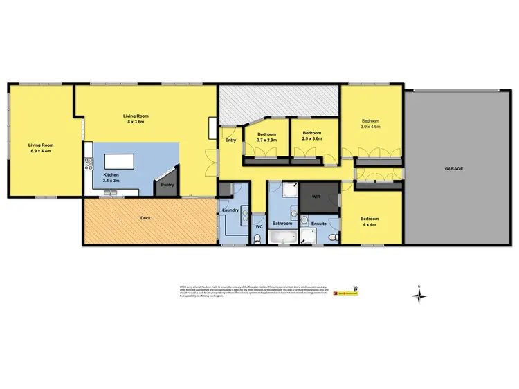Floorplan of Homely house listing, 30 Belverdere Drive, Elliminyt VIC 3250