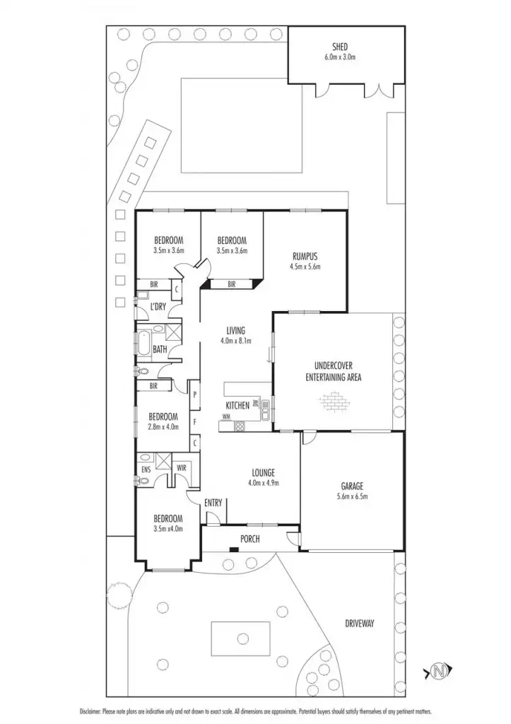 Floorplan of Homely house listing, 9 Hermitage Drive, Tarneit VIC 3029