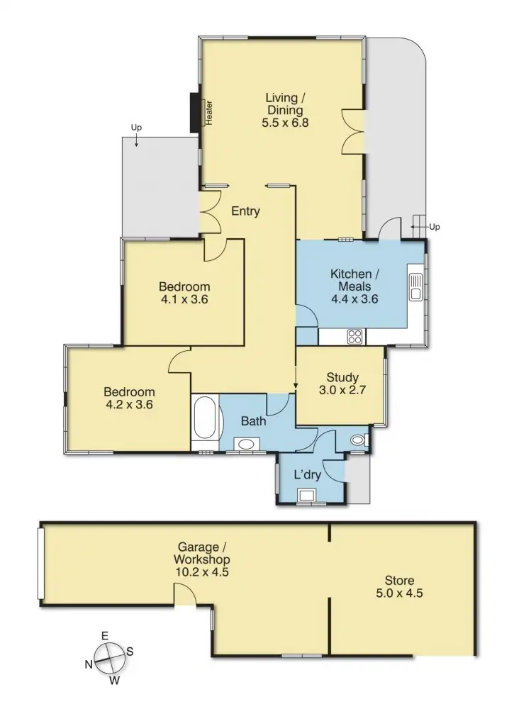 Floorplan of Homely house listing, 22 Harold Street, Blackburn VIC 3130