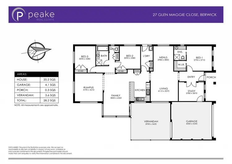 Floorplan of Homely house listing, 27 Glenmaggie Cl, Berwick VIC 3806