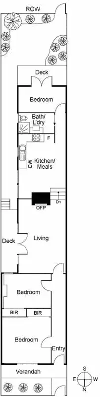Floorplan of Homely house listing, 21 Council Street, Clifton Hill VIC 3068