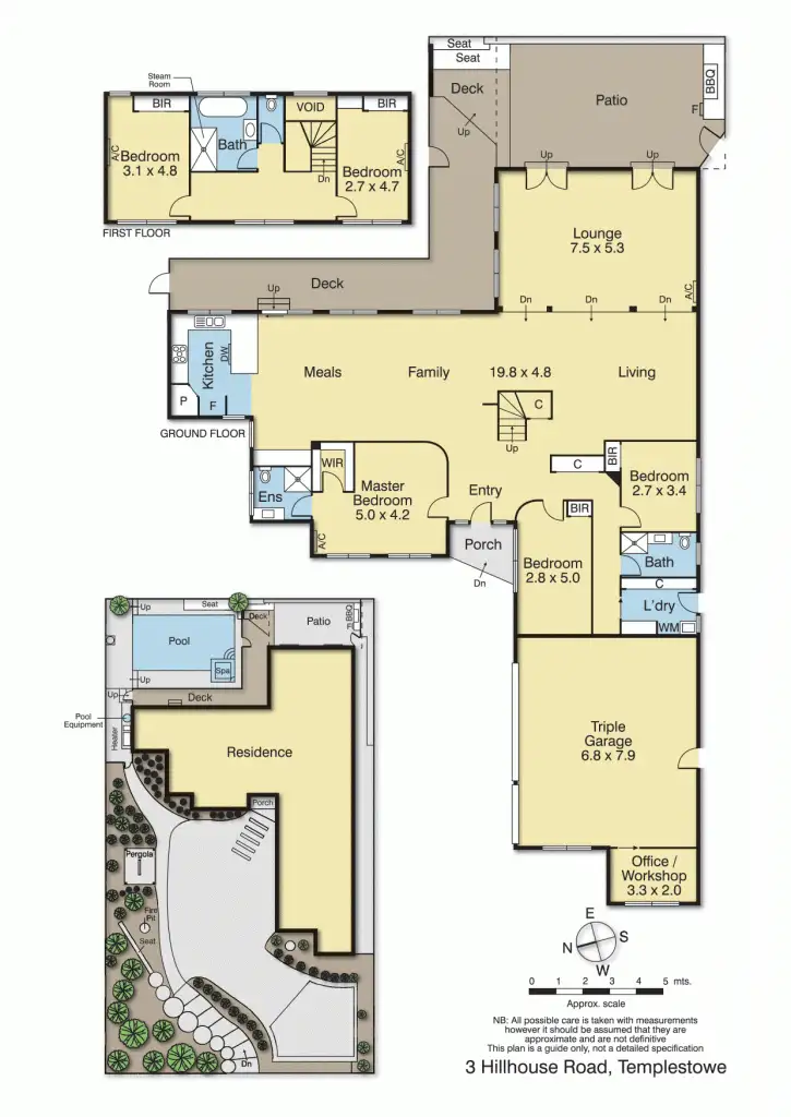 Floorplan of Homely house listing, 3 Hillhouse Road, Templestowe VIC 3106
