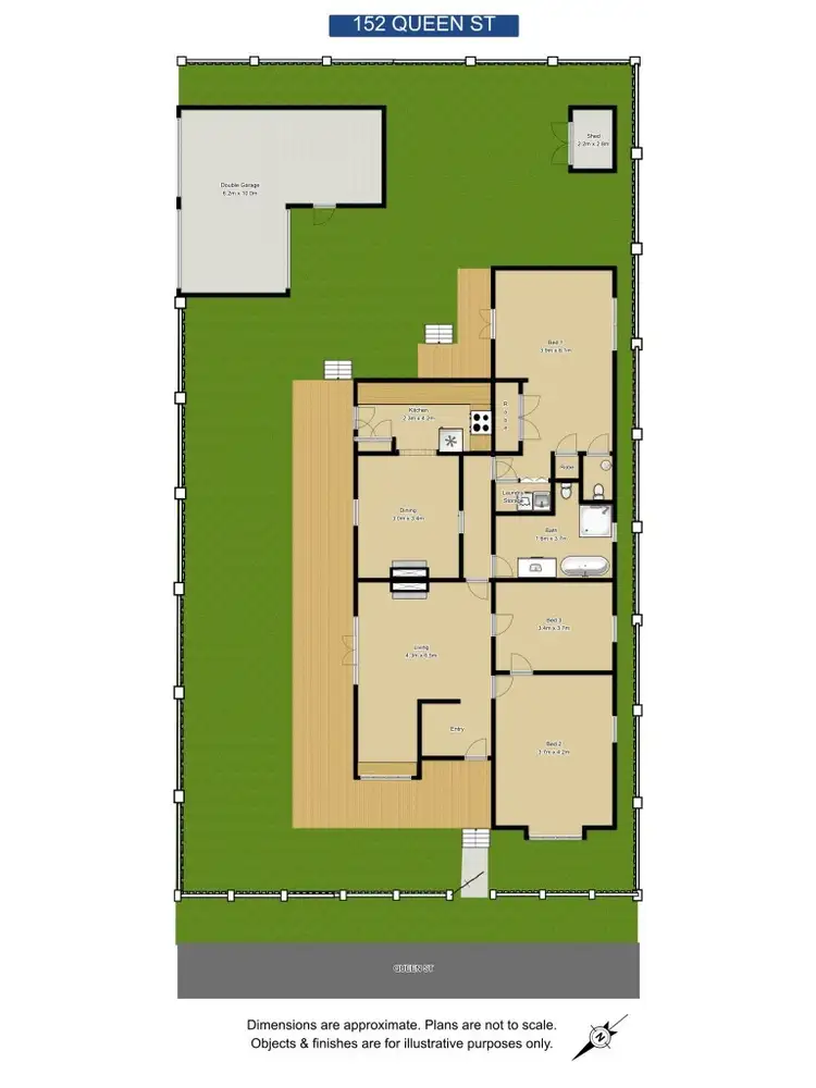 Floorplan of Homely house listing, 152 Queen Street, Grafton NSW 2460