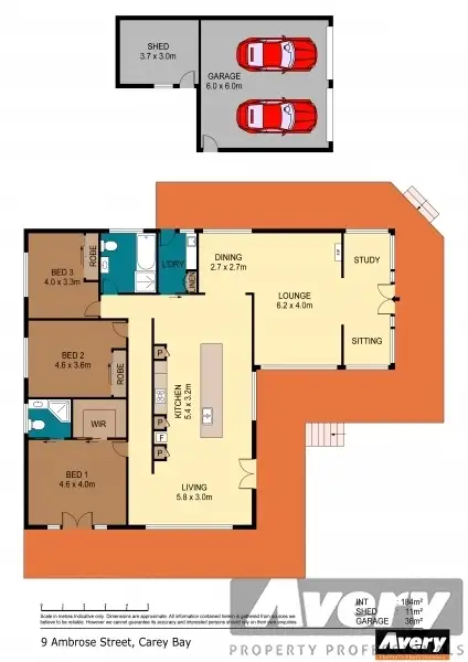 Floorplan of Homely house listing, 9 Ambrose Street, Carey Bay NSW 2283